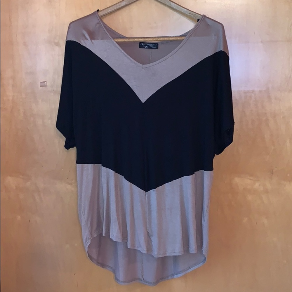 Top to match striped skirt